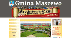 Desktop Screenshot of maszewo.pl