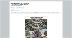 Desktop Screenshot of maszewo.com